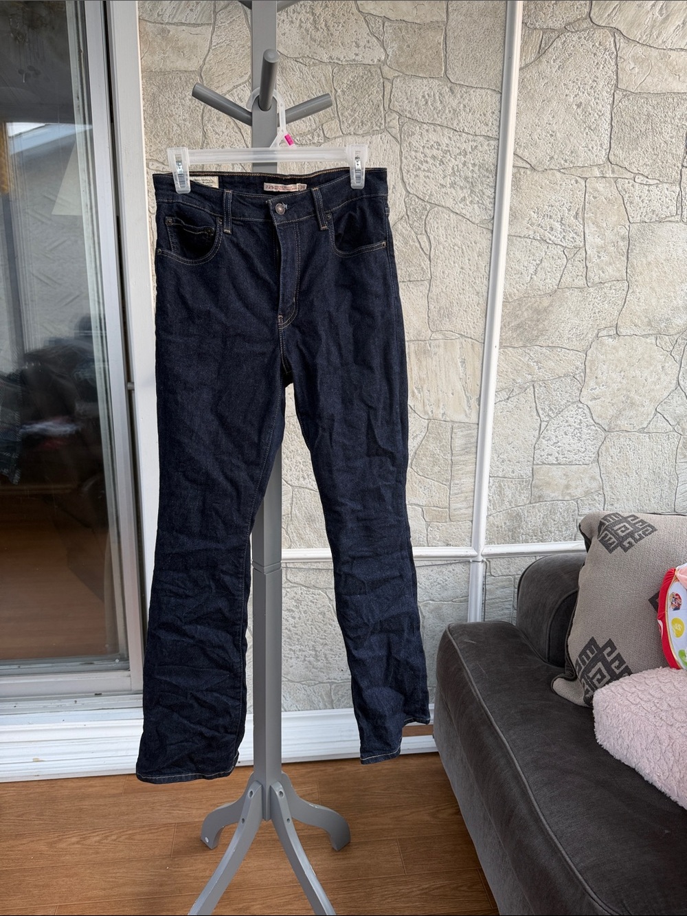 Levi's Dark Blue Boot Cut Jeans